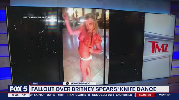 TMZ addresses concerns over Britney Spears' knife dance