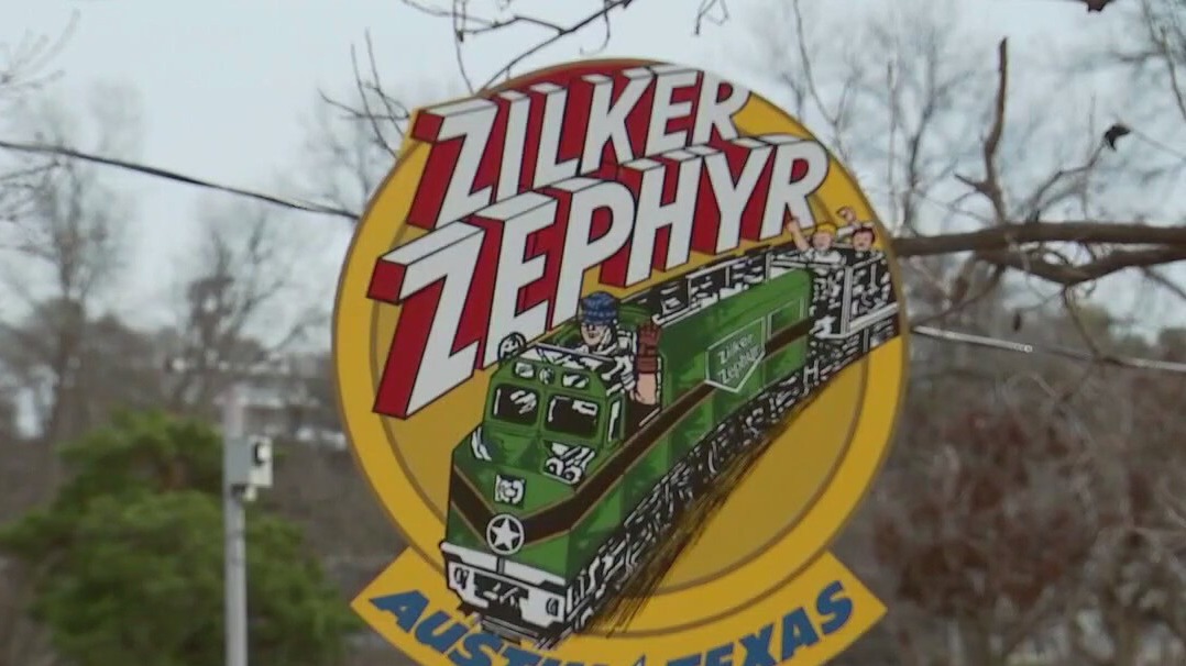 Zilker Eagle mini train restorations continue