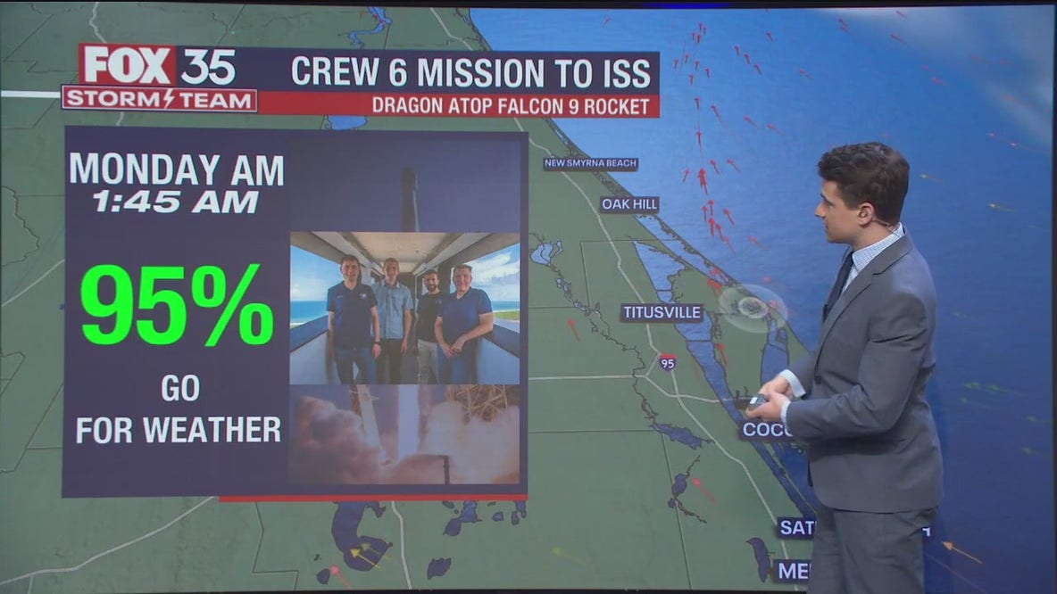 Crew-6 mission forecast