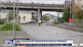 Public hearing for transportation levy renewal in Seattle