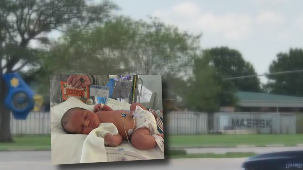 Mom remembers when NICU baby was airlifted during Harvey