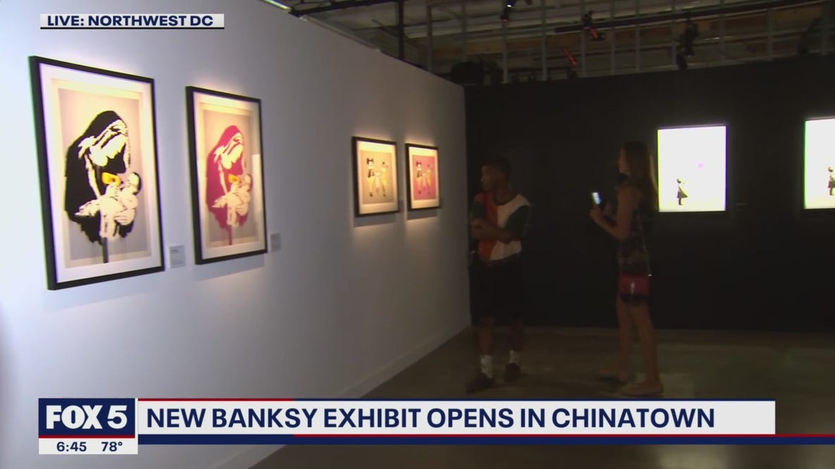 New Banksy exhibit opens in Chinatown