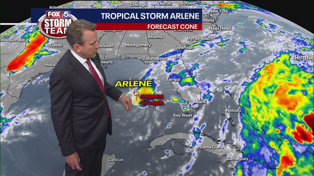 Tracking Tropical Storm Arlene FOX 5 Atlanta Tracking Tropical Storm Arlene FOX 5 Atlanta