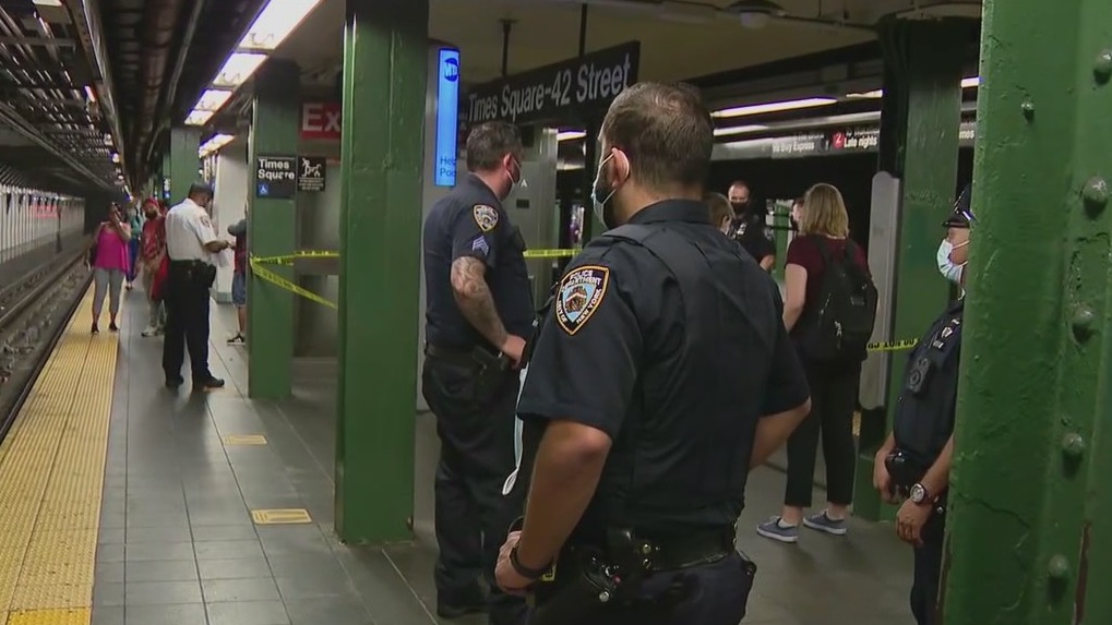 Subway station mayhem
