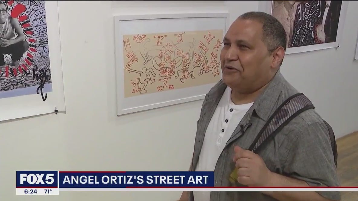 'Ode 2 NYC': Angel Ortiz's graffiti-inspired art on display in SoHo