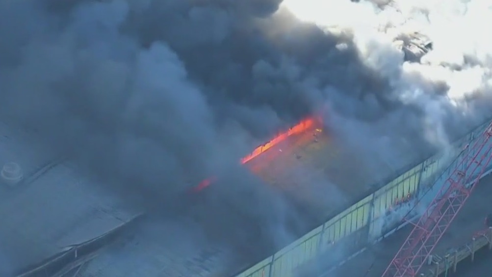 NYPD warehouse fire