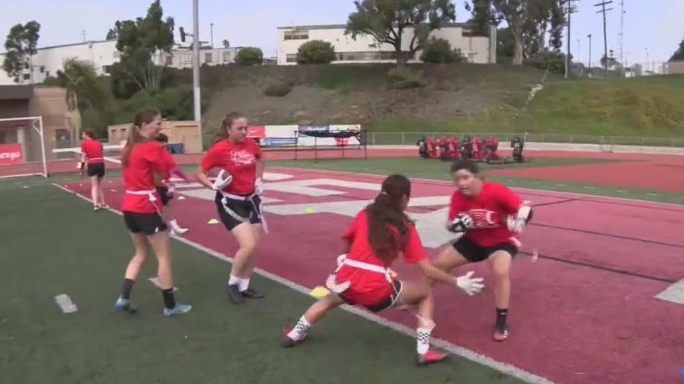 California considers making girls flag football a school sport