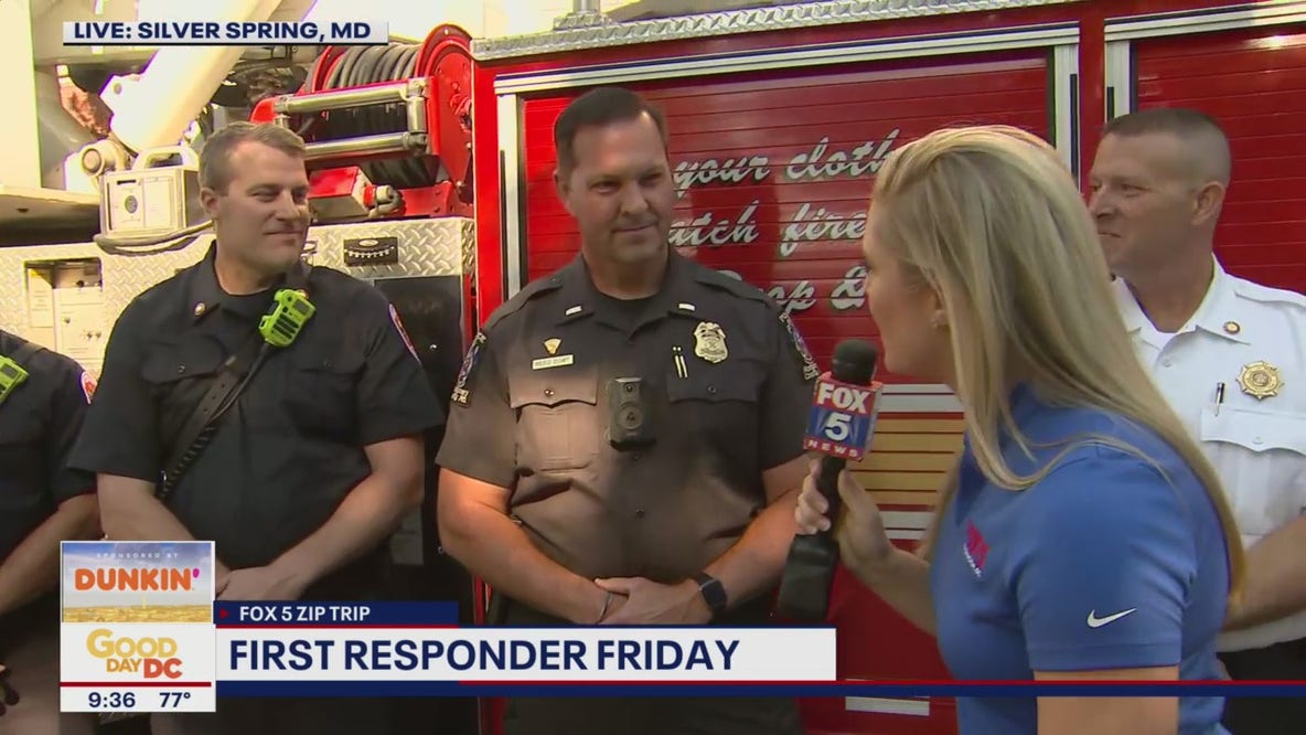 FOX 5 Zip Trip Silver Spring: First Responder Friday