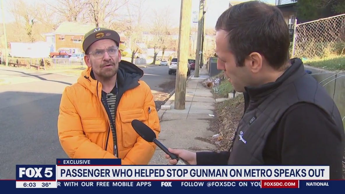 EXCLUSIVE: Passenger who helped stop Potomac Avenue Metro Station gunman