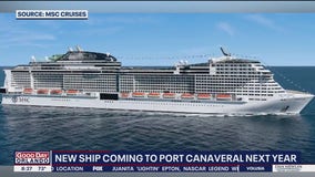 New cruise ship coming to Florida's Port Canaveral