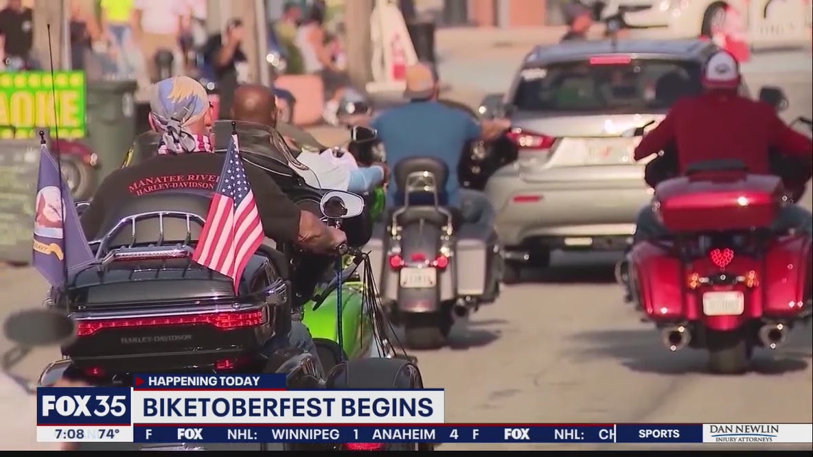 Biketoberfest begins in Daytona Beach
