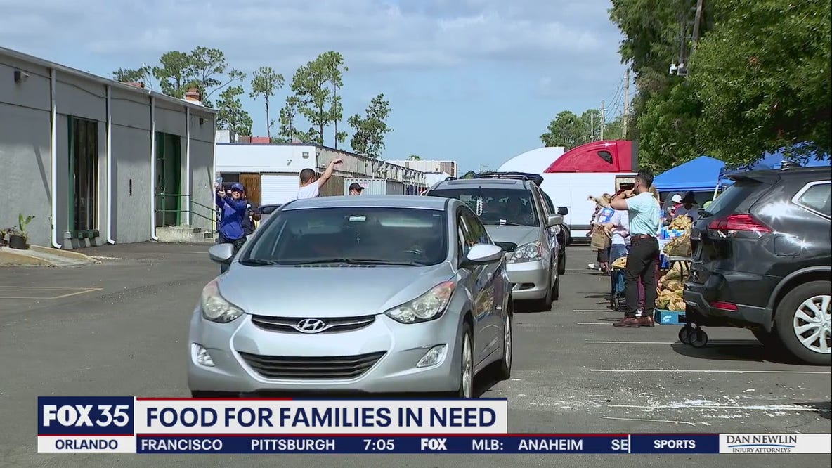 Food drive in Orlando helps families struggling to keep up with rising costs