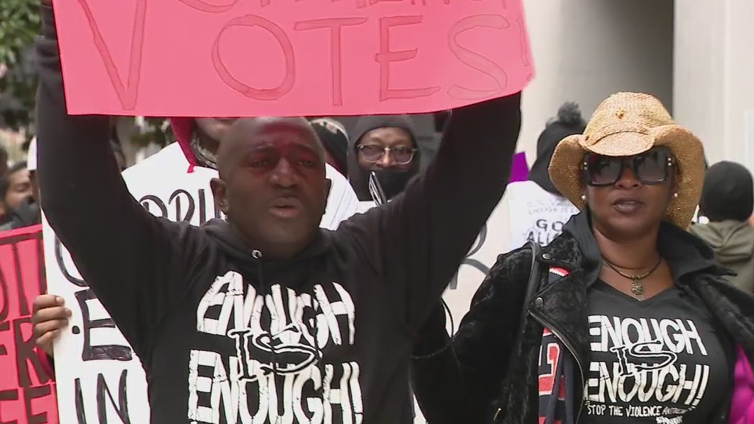 Protesters remain livid over 2022 midterm election issues in Harris County