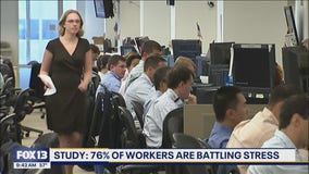 76% of workers are battling stress: Study