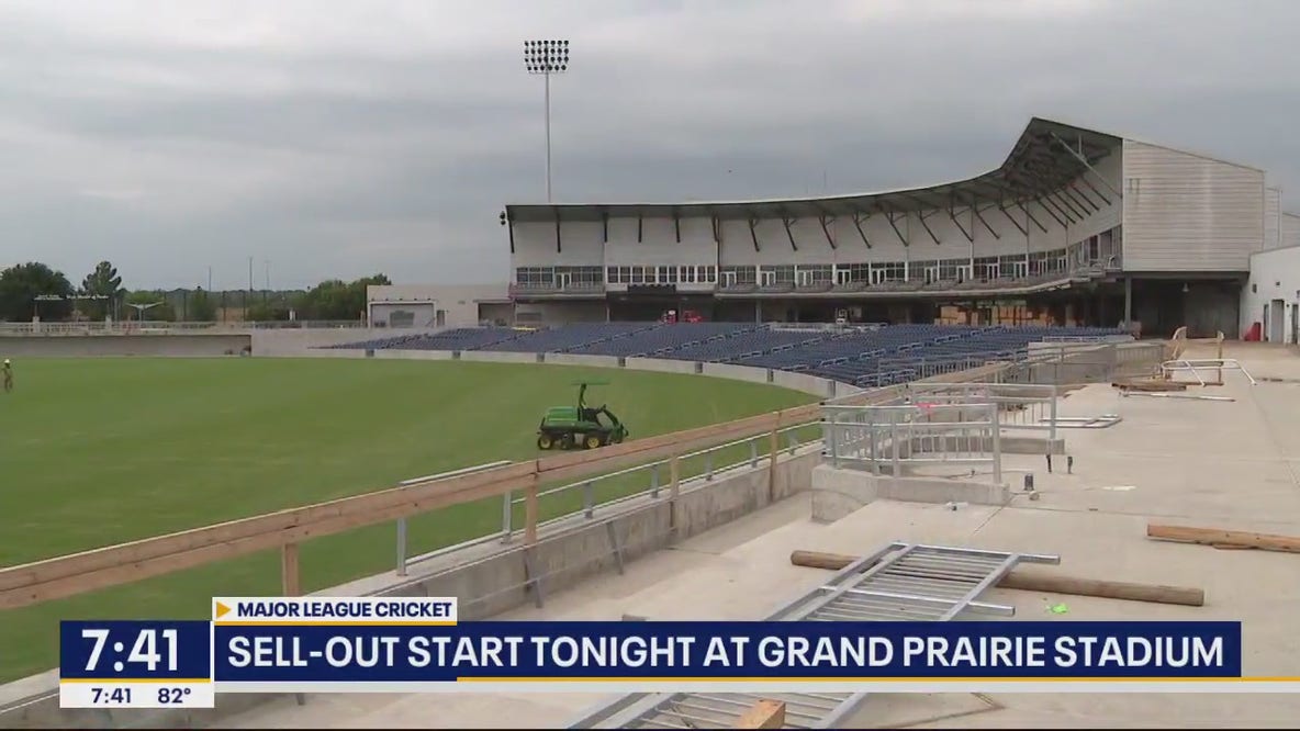 Major League Cricket launches in Grand Prairie Thursday