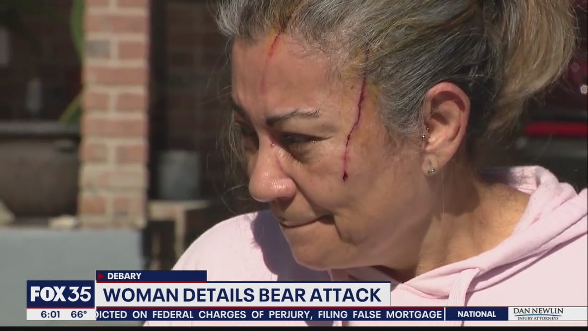 DeBary woman attacked by a bear share terrifying story with FOX 35
