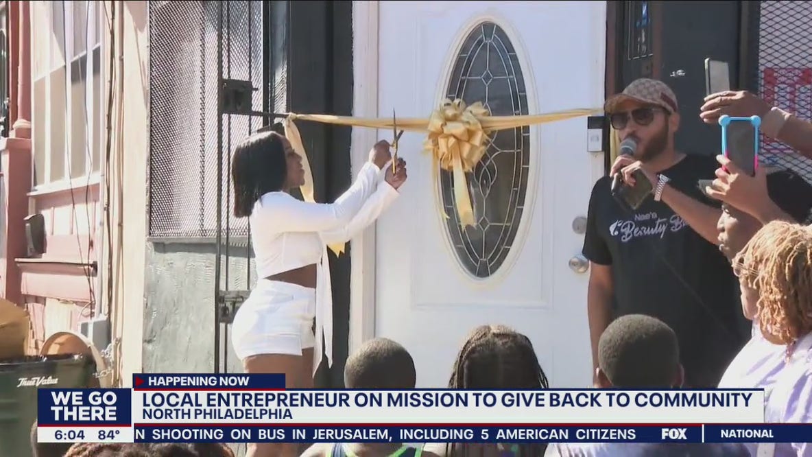North Philadelphia entrepreneur using tragedy to build hope and light for her community