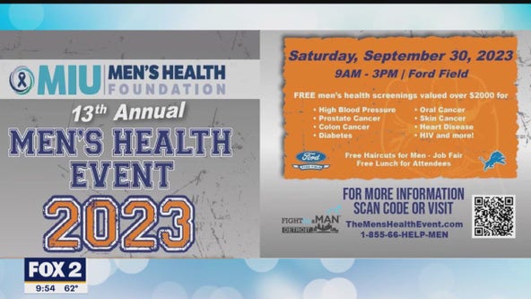 13th Annual Men’s Health Event Returns to Ford Field Sept. 30