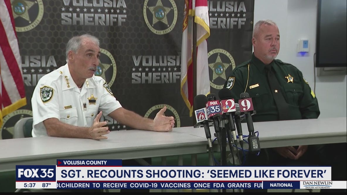 Volusia deputy recounts tense shootout with teens: 'Seemed like forever'