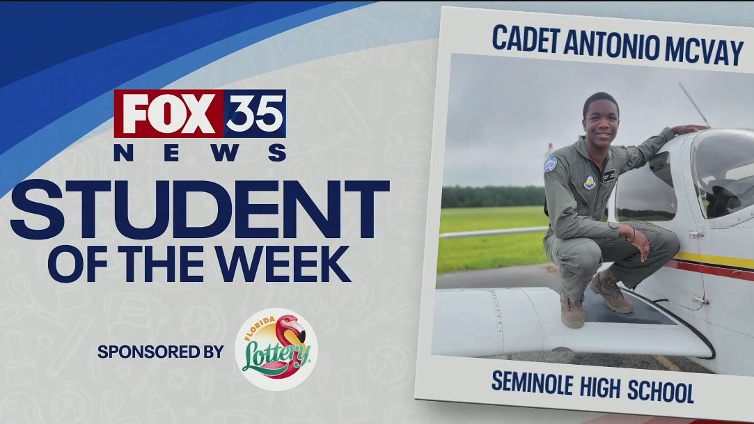 Student of the Week: Cadet Antonio McVay, Seminole High School