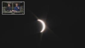 2024 Solar eclipse as seen from southeast Wisconsin