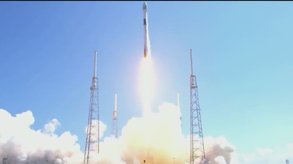 SpaceX gearing up for nighttime rocket launch from Florida's Space Coast