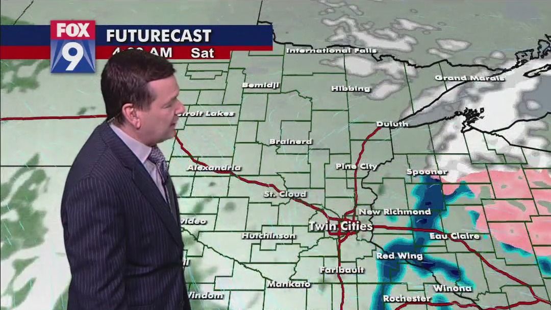 MN weather: Spotty showers possible late Friday