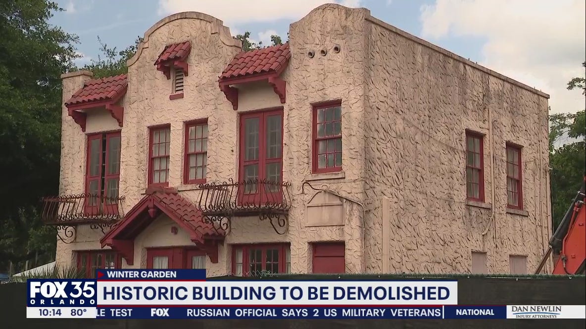 Historic Winter Garden building to be demolished