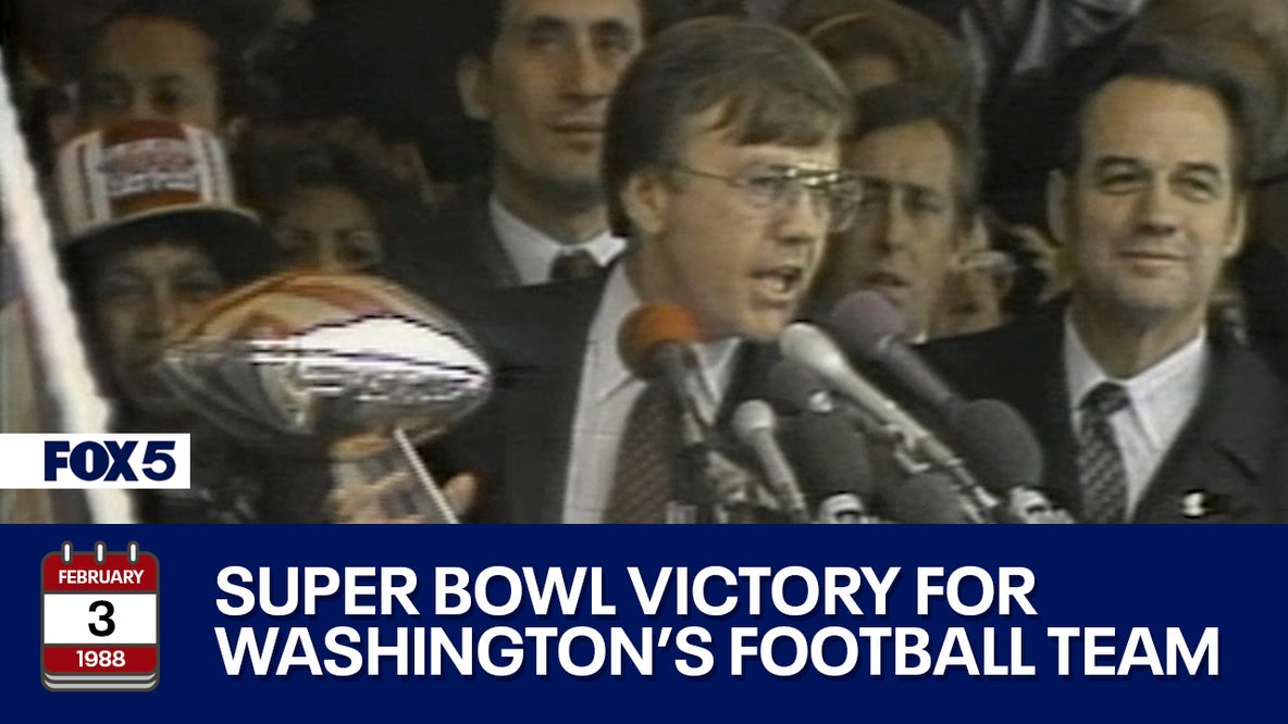 FOX 5 DC Archives: Washington's Football Team Super Bowl Parade