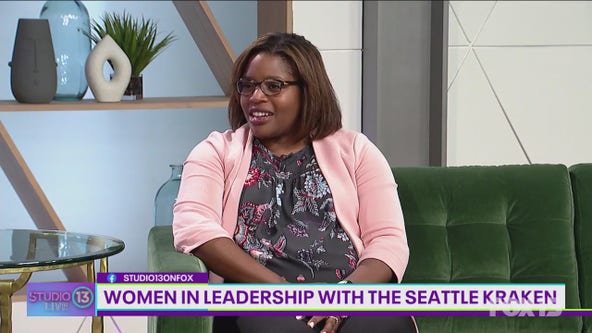 Discussing women in leadership with Seattle Kraken