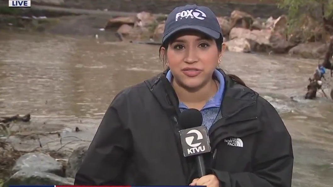 Guadalupe River in San Jose is rising fast in latest Bay Area storm