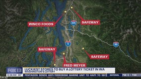 Luckiest stores to buy a lottery ticket in Washington
