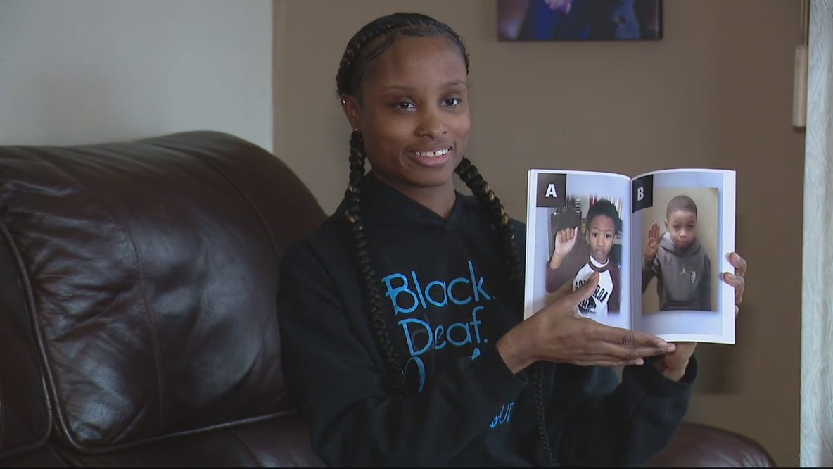 Detroit teen publishes her own American Sign Language book