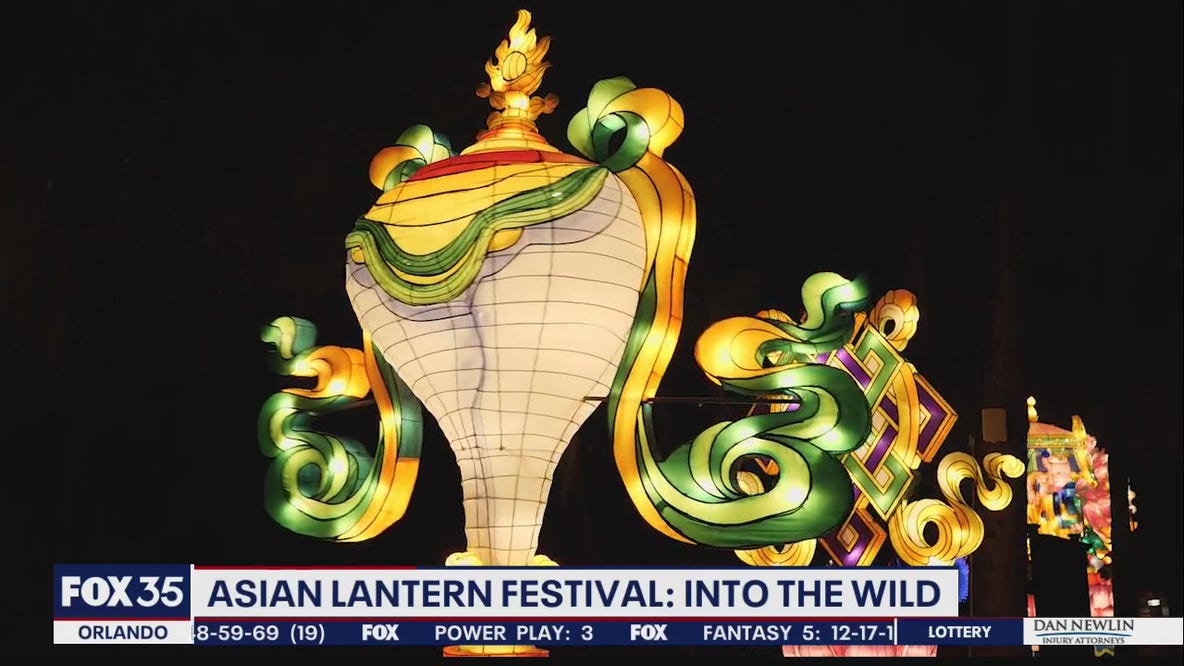 Central Florida Zoo hosts 'Asian Lantern Festival: Into the Wild'