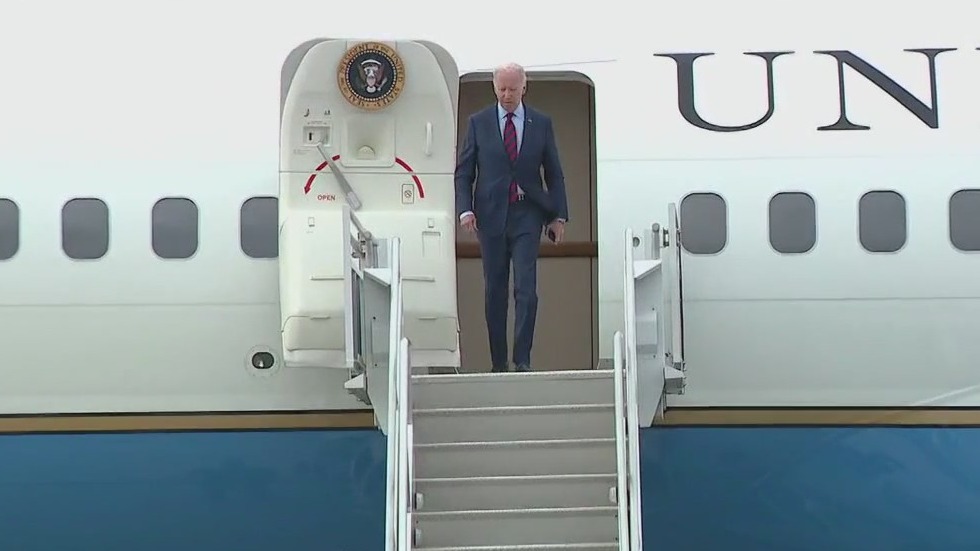 Biden headed to LA