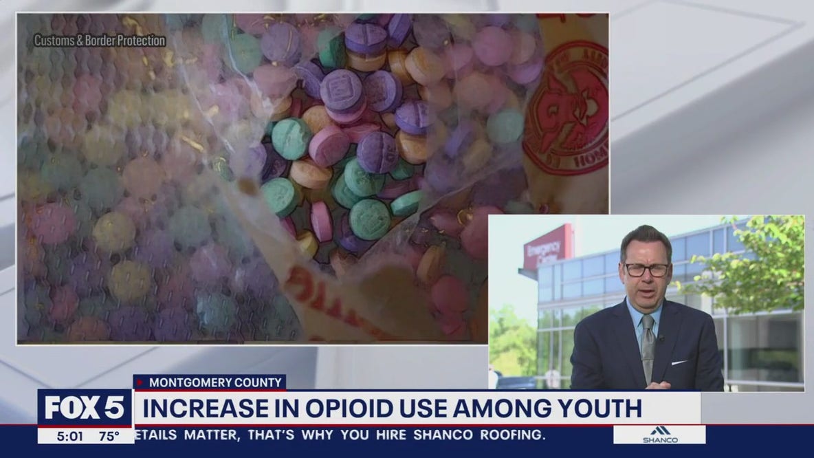 Increase in opioid use among youth in Montgomery County