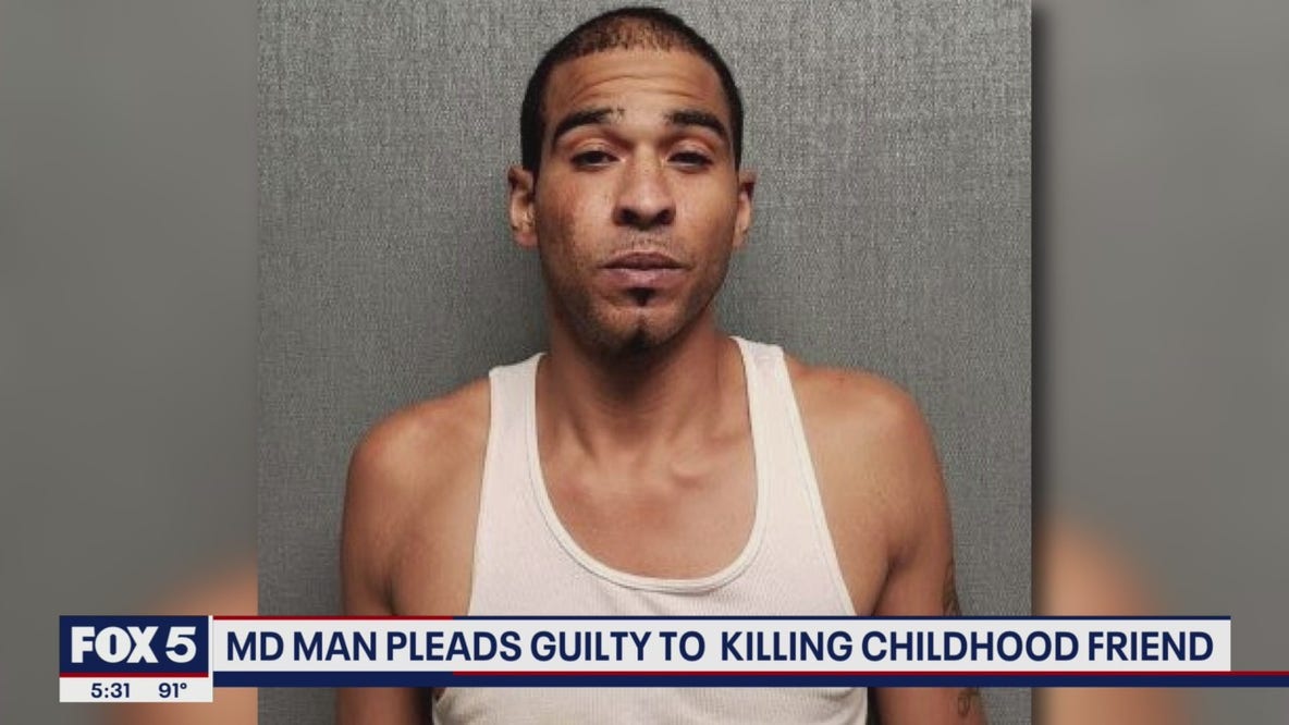 MD man pleads guilty to killing childhood friend