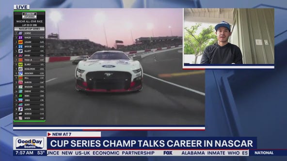 Cup series champ talks career in NASCAR