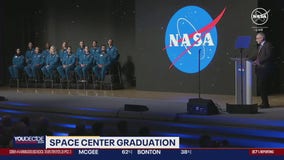 NASA astronauts graduate at Johnson Space Center