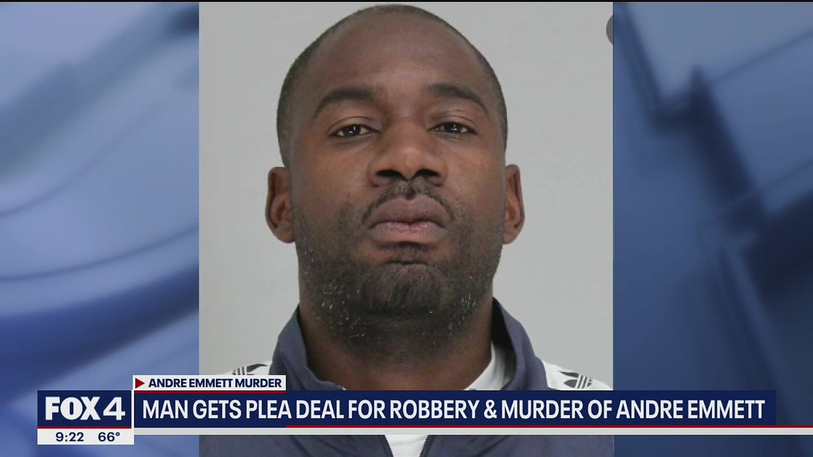 Man gets plea deal for Andre Emmett's murder, robbery