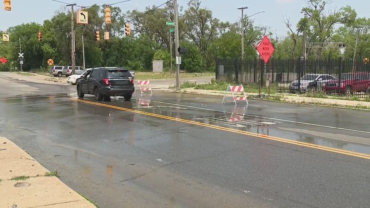 Warm weather rise in water main breaks leave Detroiters frustrated