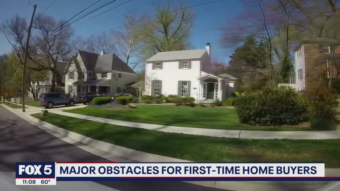 Major obstacles for first-time home buyers