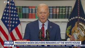 President Biden delivers remarks on nationwide college protests