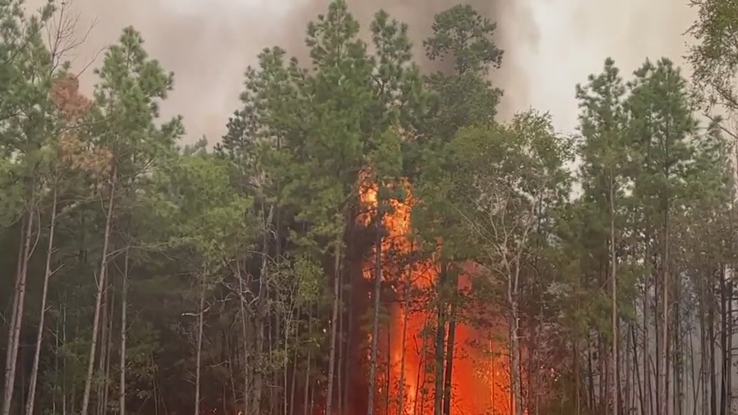 Walker County wildfire grows to 3,800 acres