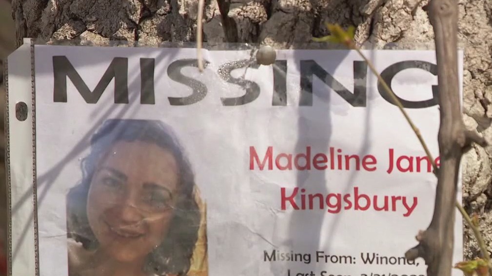 Madeline Kingsbury search continues