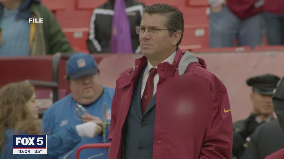 Fans celebrate Washington Commanders new name at FedEx Field