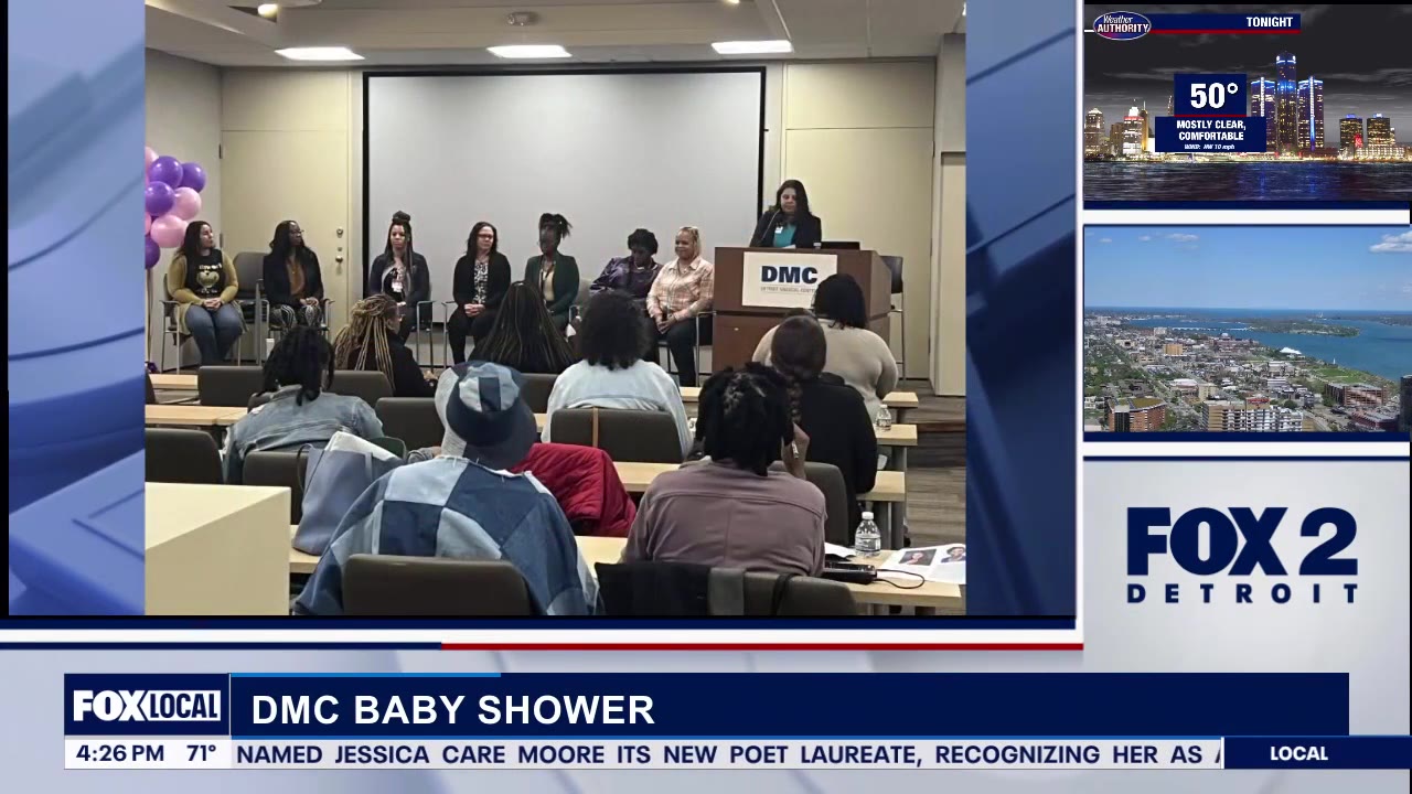 Detroit Deltas, DMC team up for community baby shower