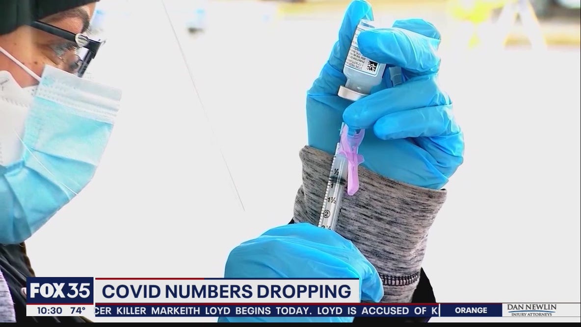 Florida reports new COVID cases dropping