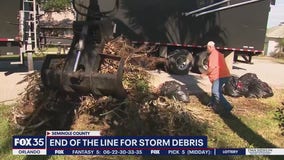 Seminole County dumps filling up with massive amounts of storm debris