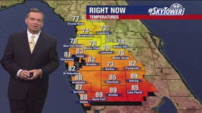 Tampa weather | Showers clear Friday afternoon
